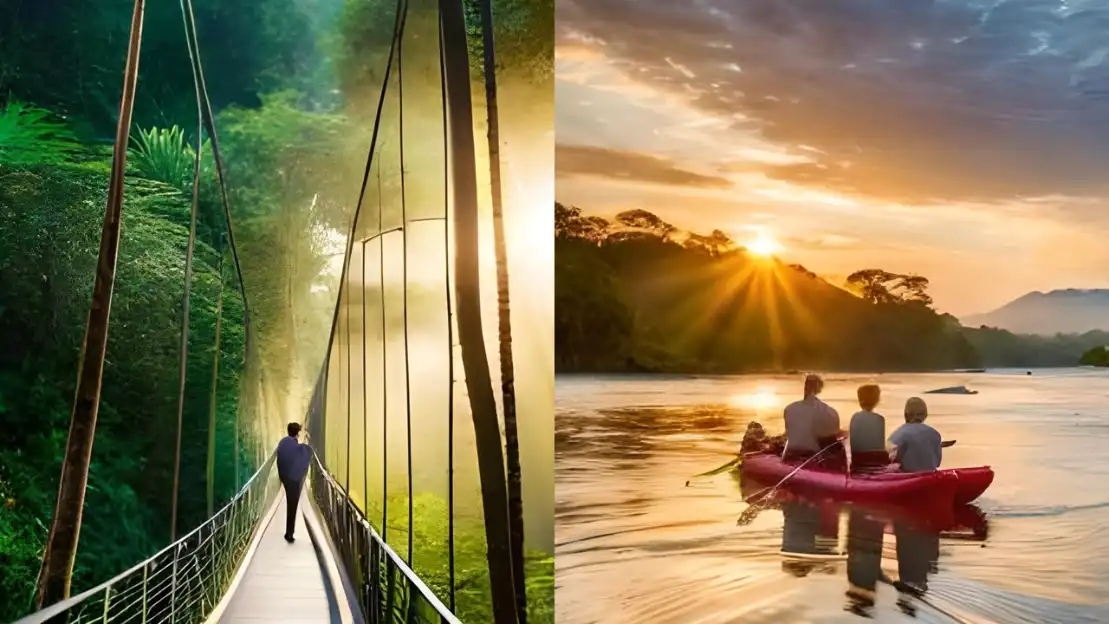 Hanging Bridges-Safari River Float