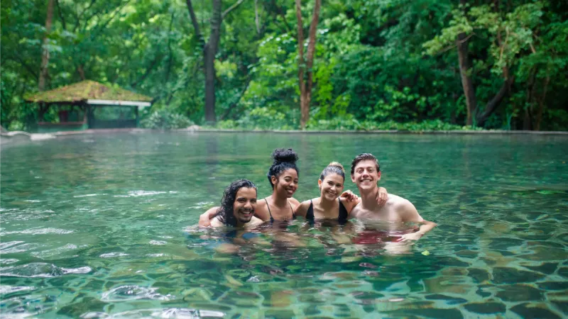 VANDARA HOT SPRINGS HORSEBACK RIDING ZIP LINES WATER SLIDE BEST THINGS TO DO NEAR DREAMS LAS MAREAS LA CRUZ GUANACASTE LIBERIA AIRPORT TRANSFER BEST TOURS SHUTTLE SERVICE 9