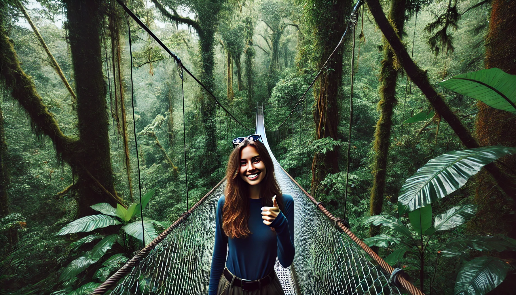 Heliconias Hanging Bridges