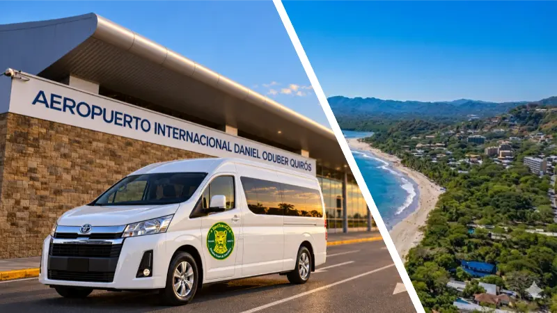 Private Liberia Airport transfer to Tamarindo, Guanacaste, Costa Rica.