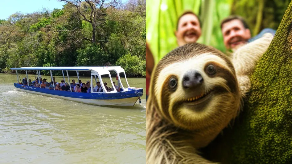 Bebedero River Boat Tour-Sloth Tour