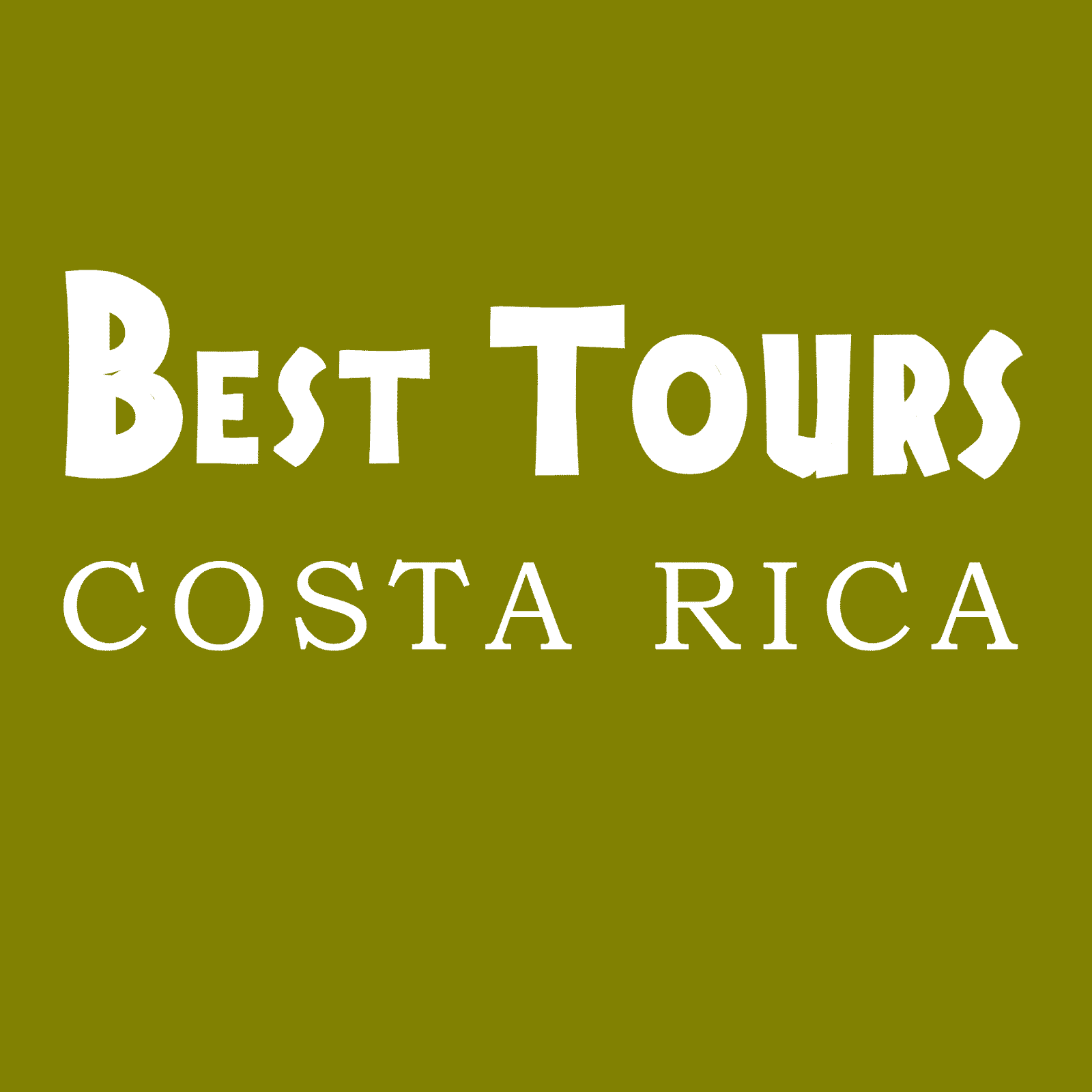 Best Tours Costa Rica Olive White FAVICON
